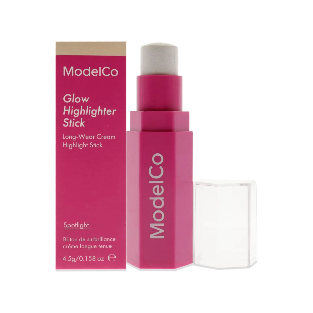 ModelCo Glow Highlighter Stick - Highlighter stick on a white background