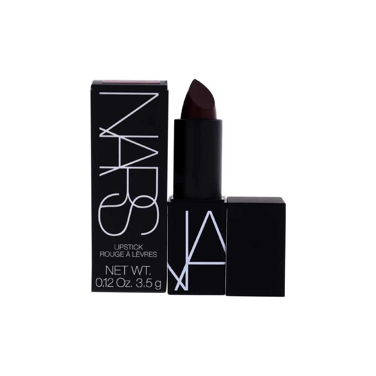 NARS Sheer Lipstick on white background