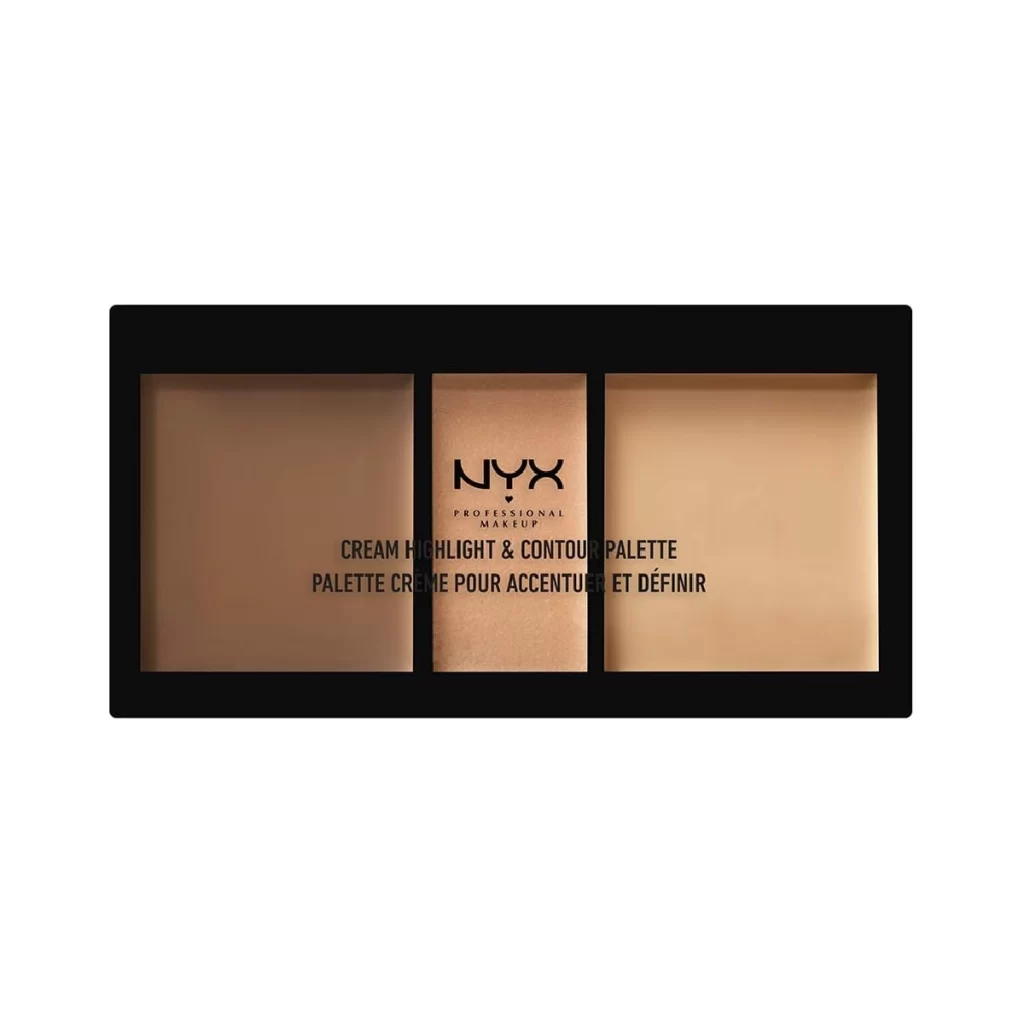 NYX PROFESSIONAL MAKEUP Cream Highlight & Contour Palette
