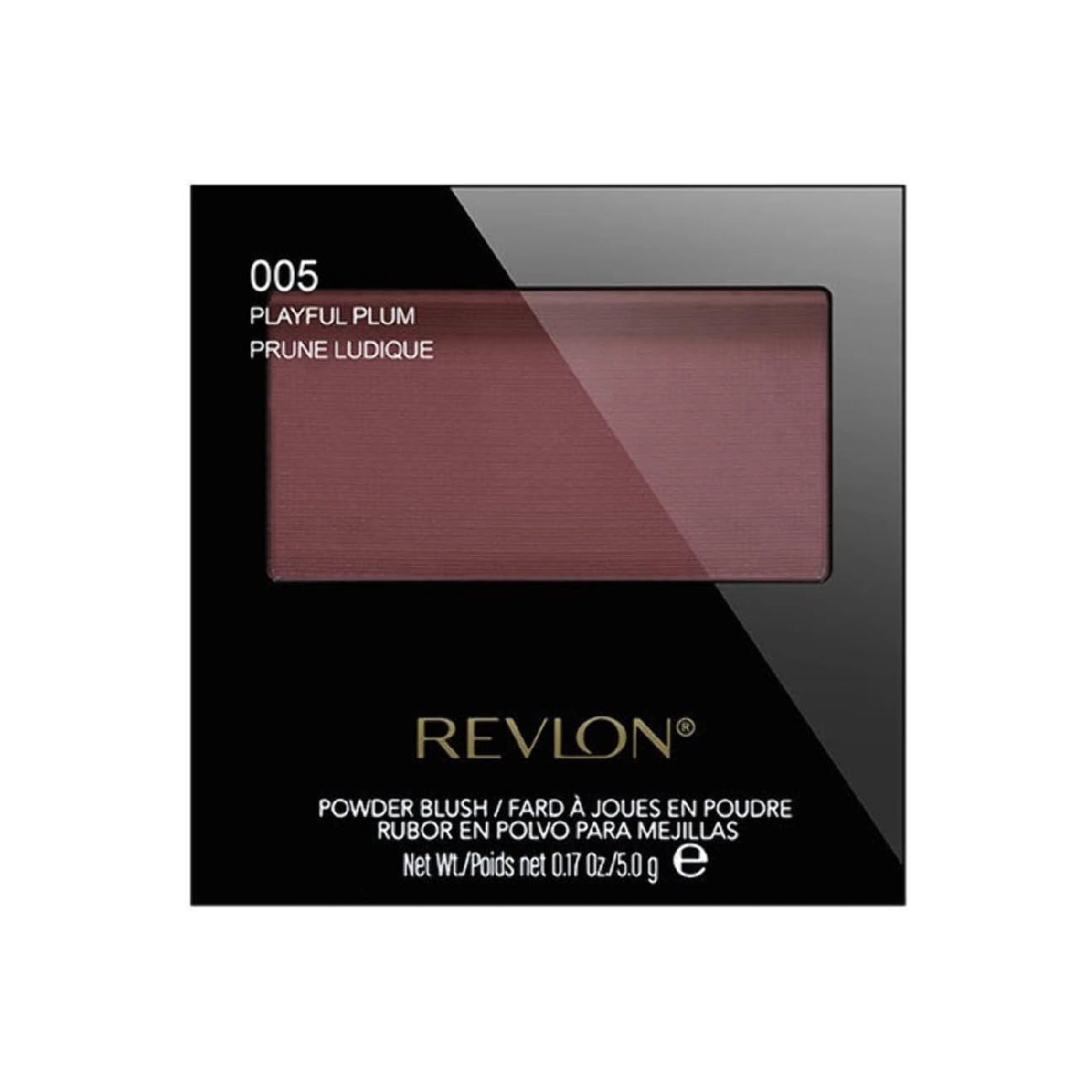 Revlon Powder Blush in a variety of shades on a white background.