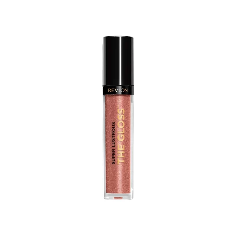 Revlon Super Lustrous Lip Gloss on a white background.