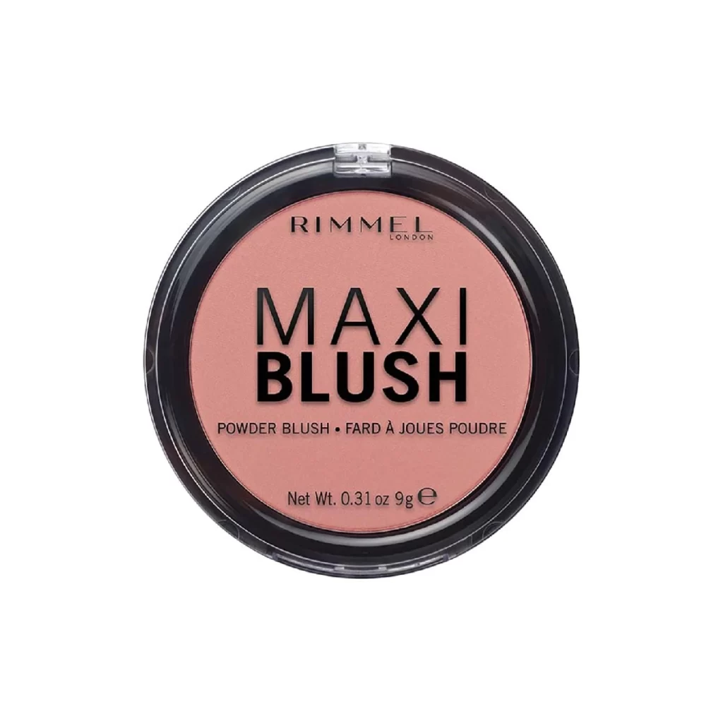 Rimmel London Maxi Blush on a white background