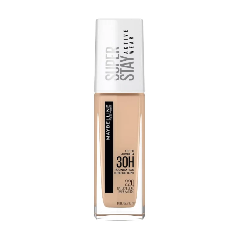 Maybelline Super Stay Full Coverage Liquid Foundation Active Wear Makeup