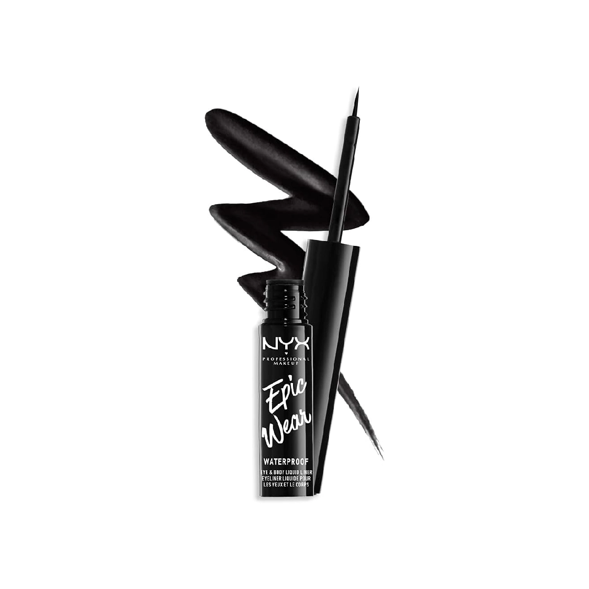 NYX Professional Makeup Epic Wear Semi-Permanent Liquid Liner Black 1 Count
