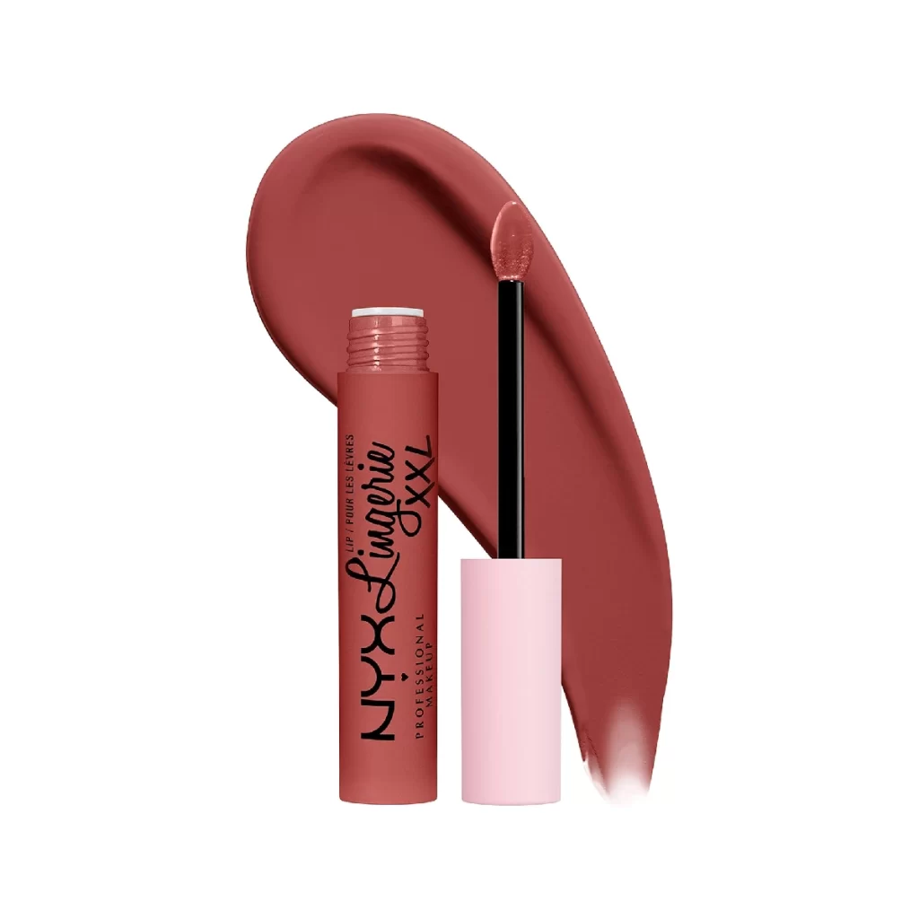 NYX Professional Makeup Lip Lingerie Liquid Lipstick in Shade 07 Warm Up