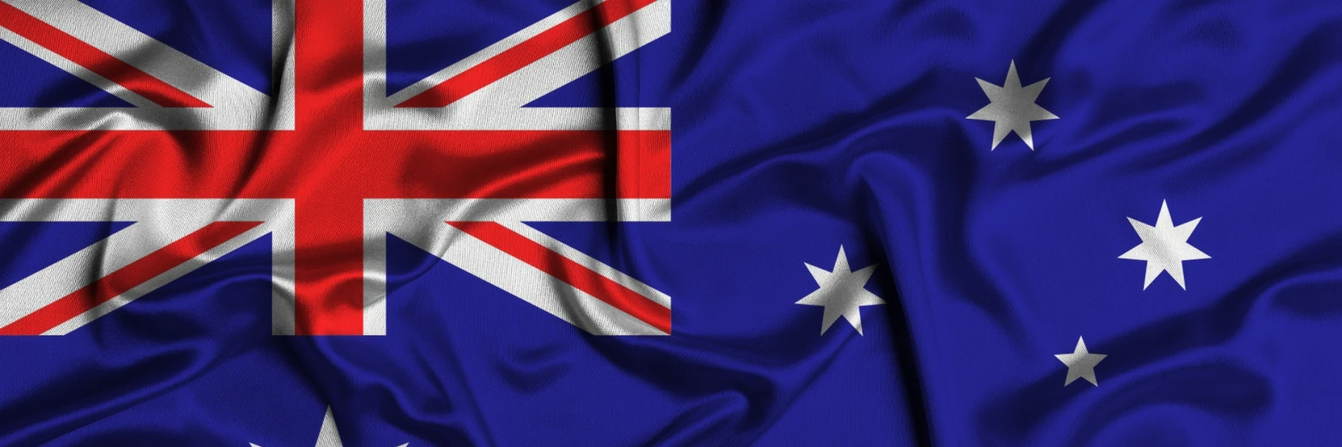 Australian flag representing the nation's beauty brands