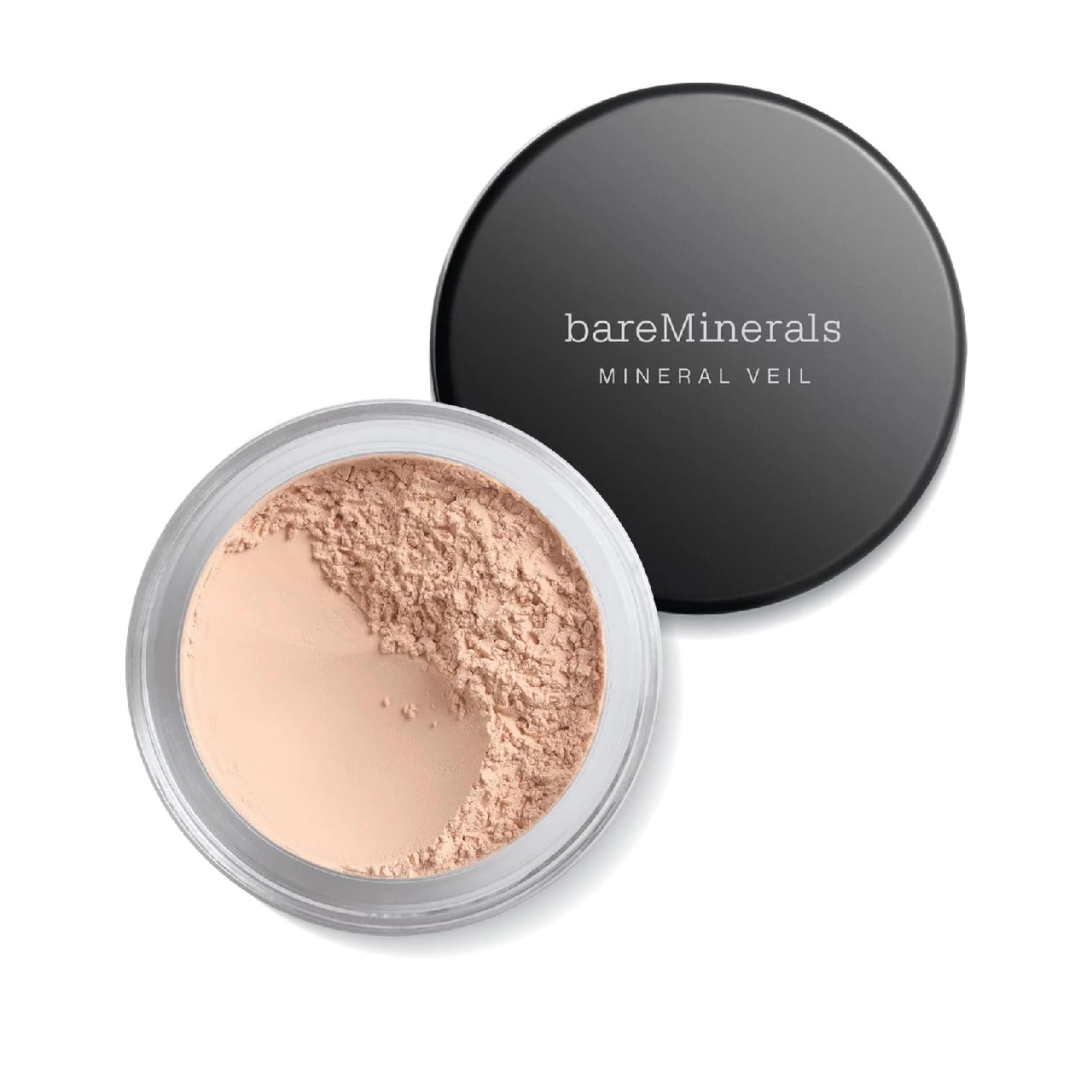 BareMinerals Mineral Veil Finishing Powder in its container on a white background