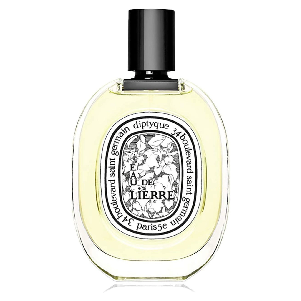 Diptyque Eau de Lierre Perfume bottle on white background