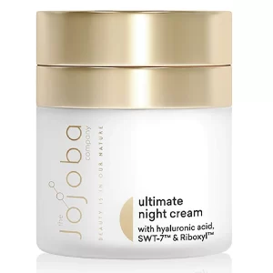 Jar of Ultimate Night Cream on a white background