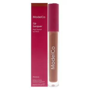 ModelCo Lip Lacquer Lip Gloss collection on a white background