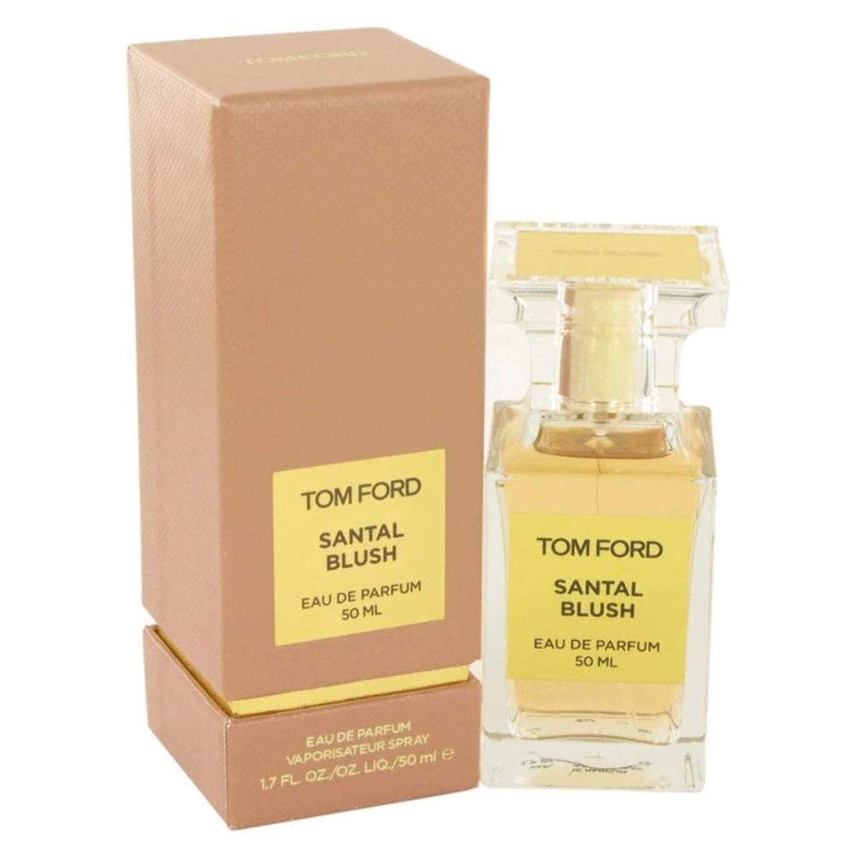 Tom Ford Santal Blush Perfume bottle on white background
