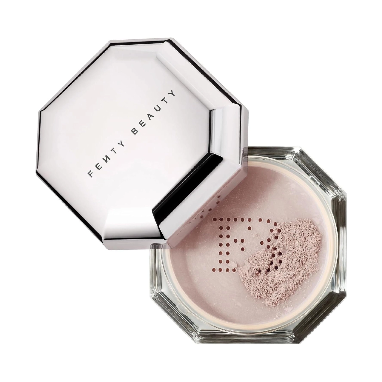 Fenty Beauty Pro Filt’r Instant Retouch Setting Powder in its container against a white background