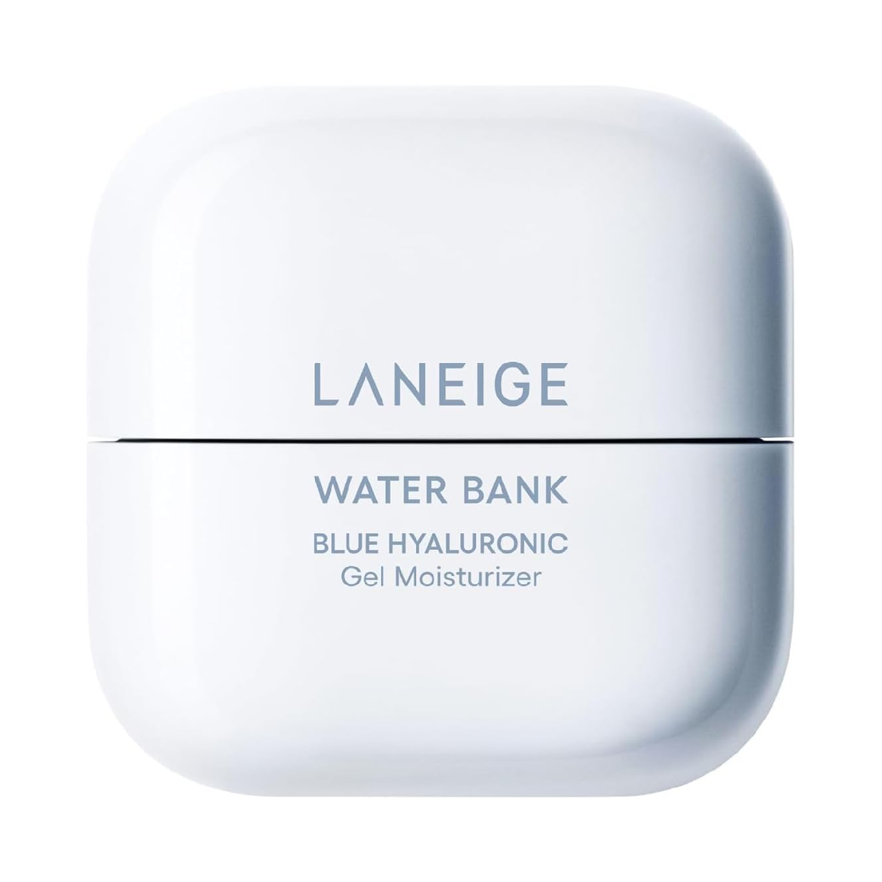 Jar of Laneige Water Bank Hydro Gel on a white background