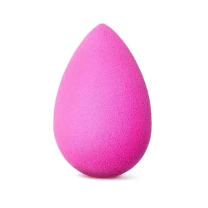 Pink Original Beauty Blender sponge on a pristine white background