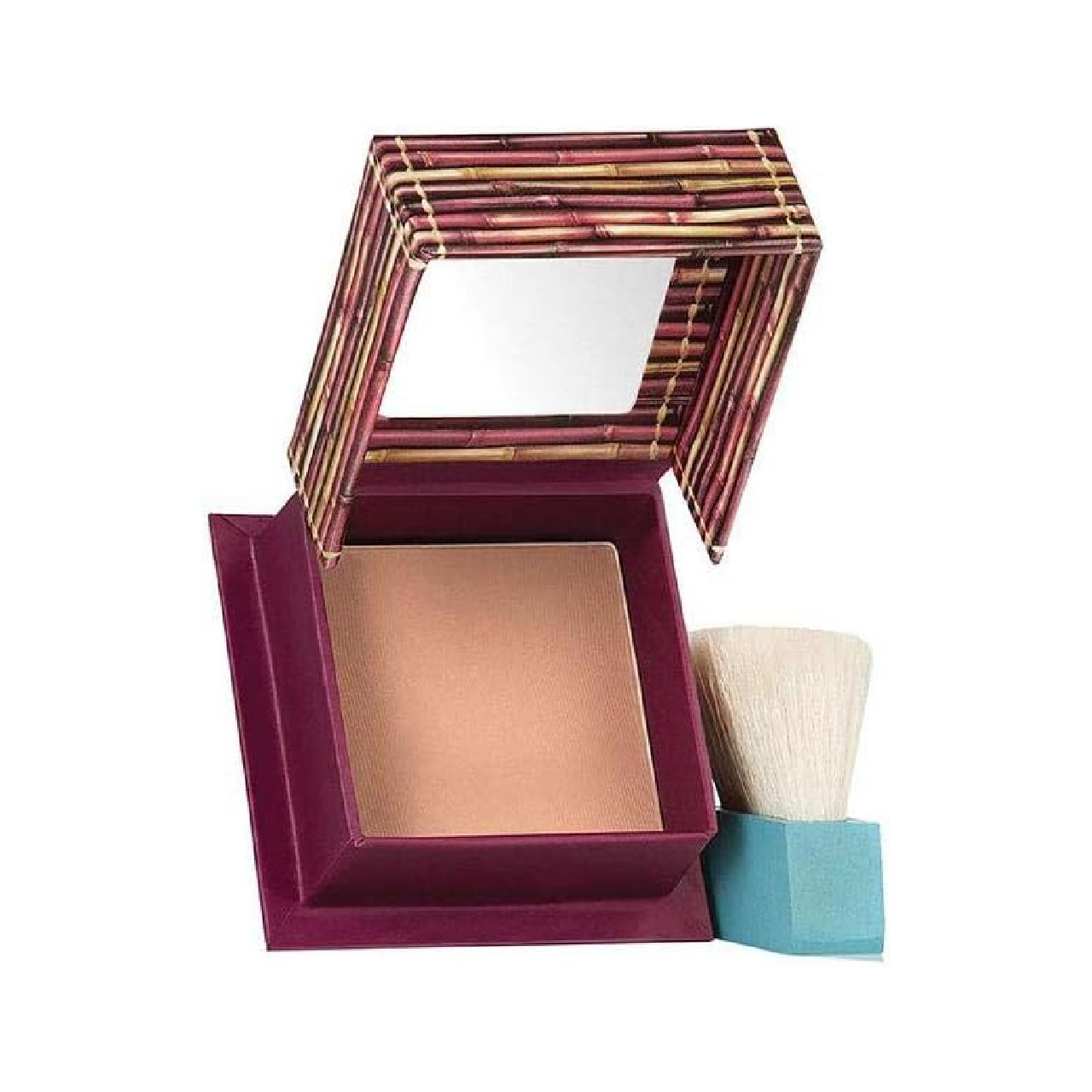 Benefit's Hoola Matte Bronzer Travel Mini against a white background.