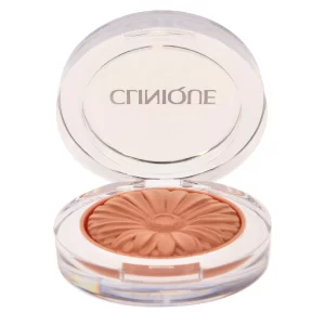 Compact of Clinique Cheek Pop Blush Pop on a white background.