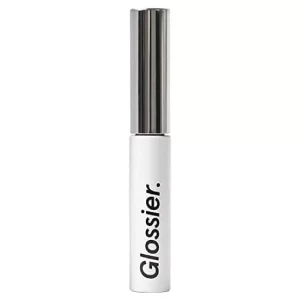 Glossier Boy Brow eyebrow gel tube on a white background