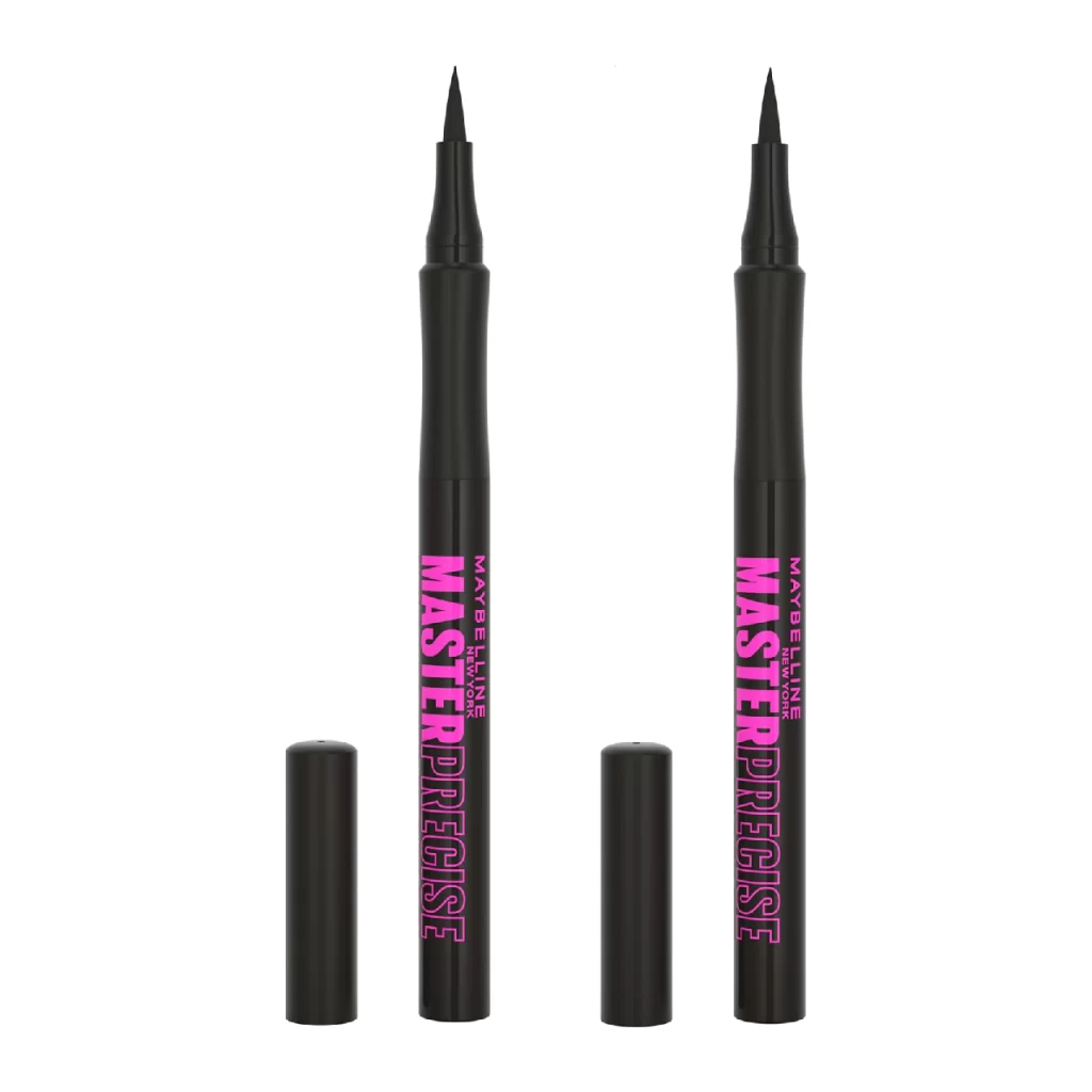 Maybelline Eyestudio Master Precise All Day Liquid Eyeliner against a white background