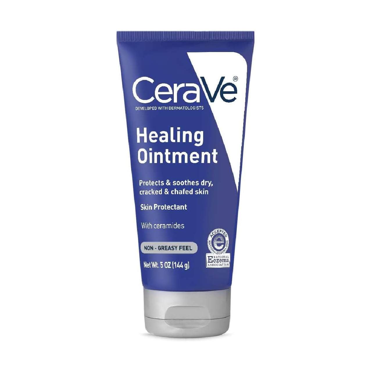 CeraVe ointment tube against a white background