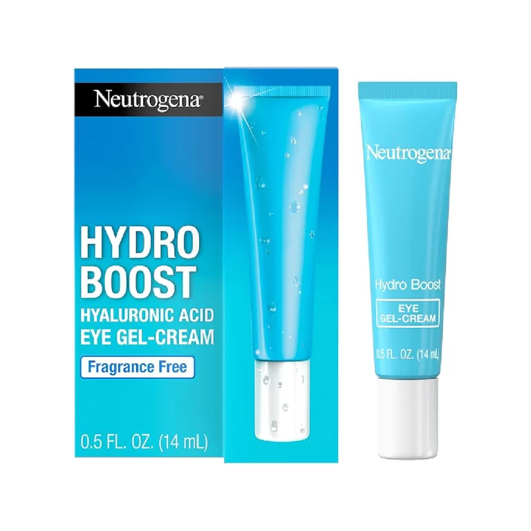 Jar of Neutrogena Hydro Boost Gel-Cream Eye on a white background