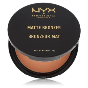 NYX Professional Makeup Matte Bronzer displayed on a white background.