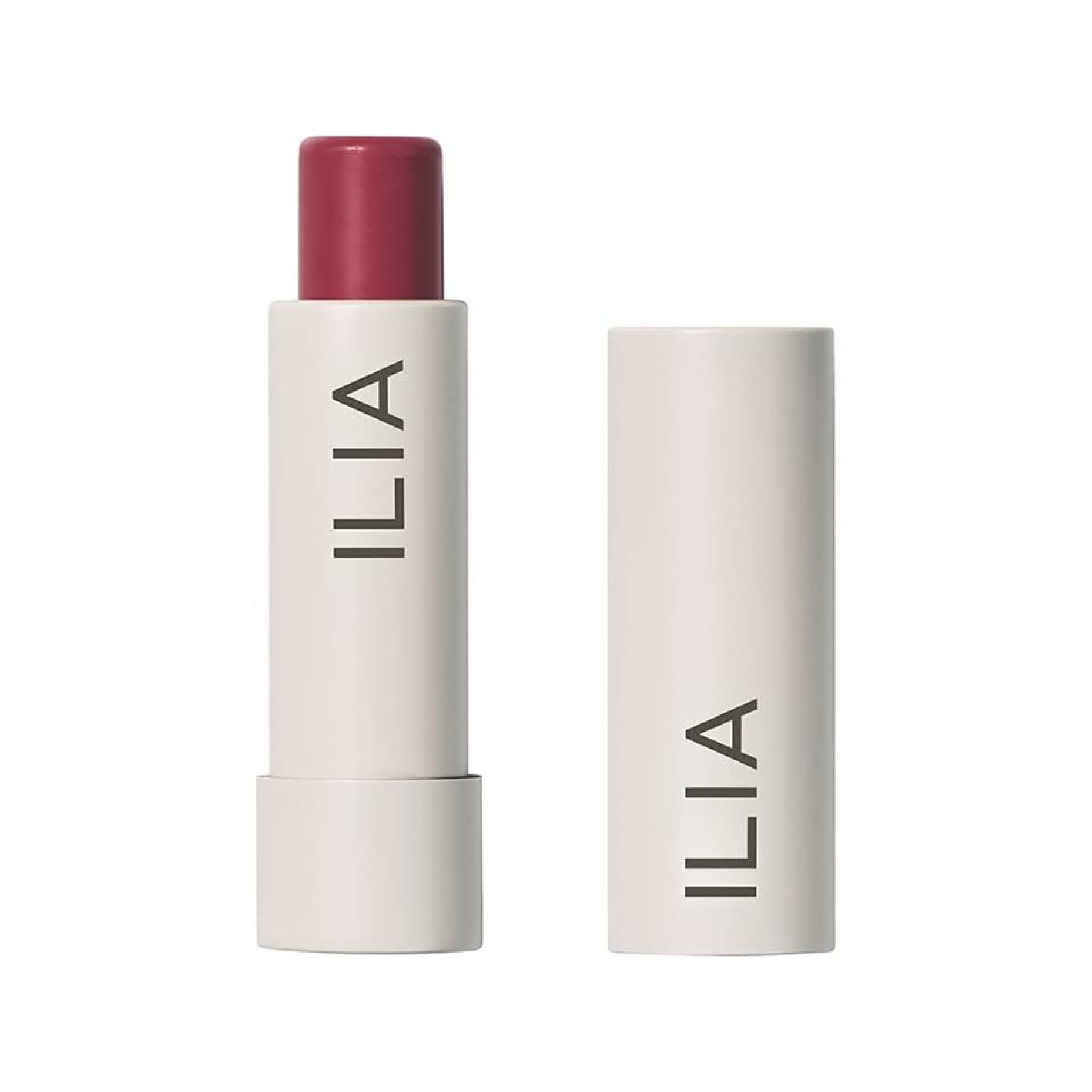 ILIA Beauty Balmy Tint Hydrating Lip Balm displayed on a white background.