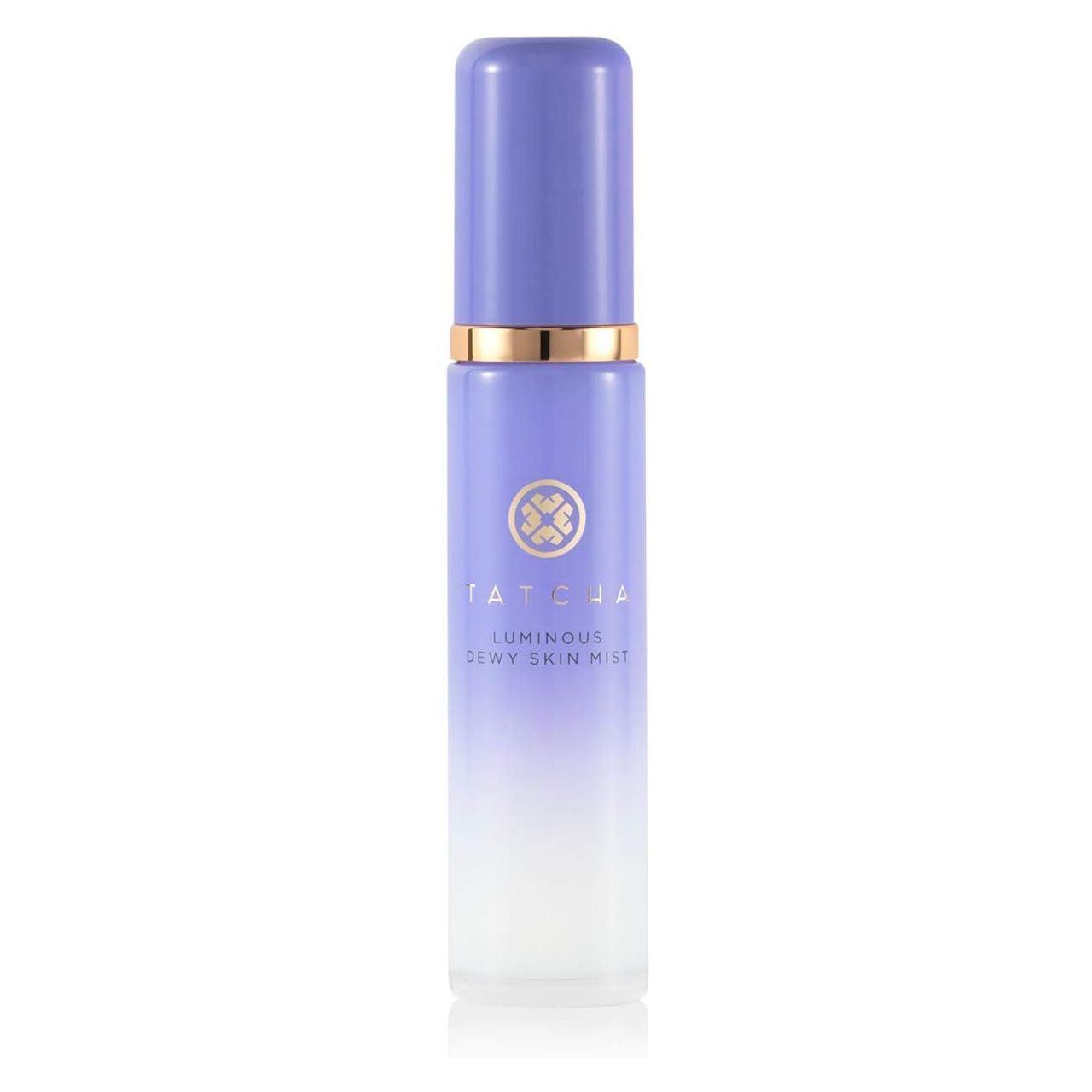 Bottle of TATCHA Moisturizer Spray Dewy Skin Mist displayed against a white background