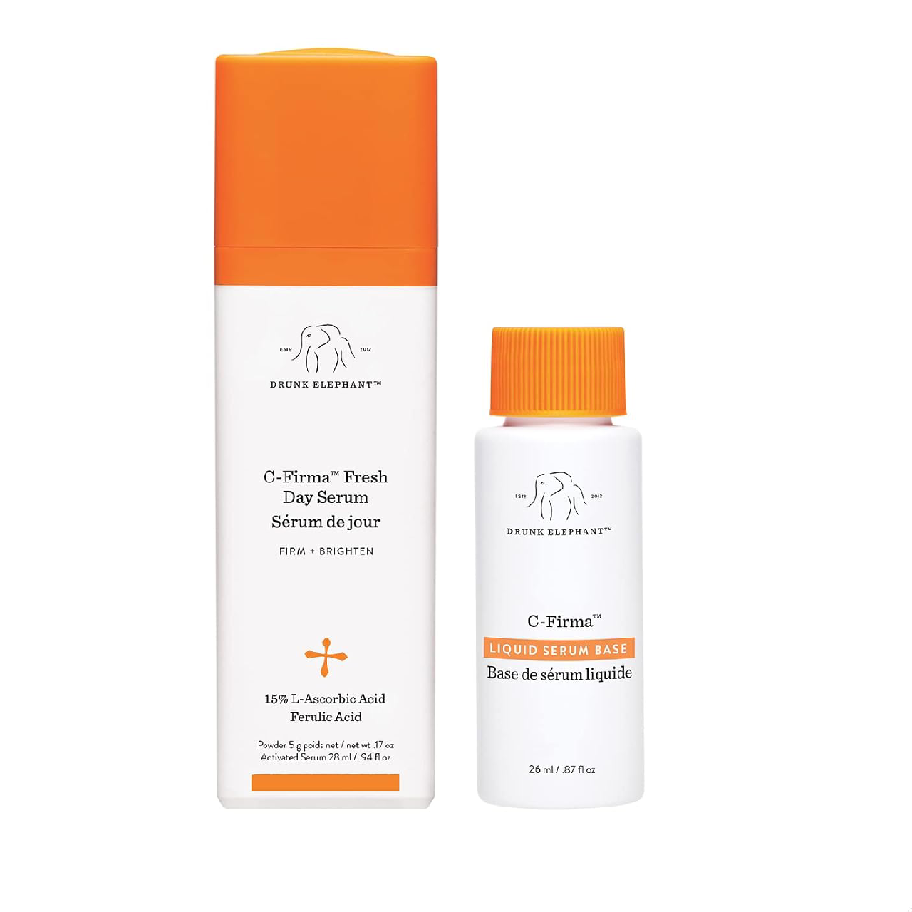 Drunk Elephant C-Firma Day Serum against a white background