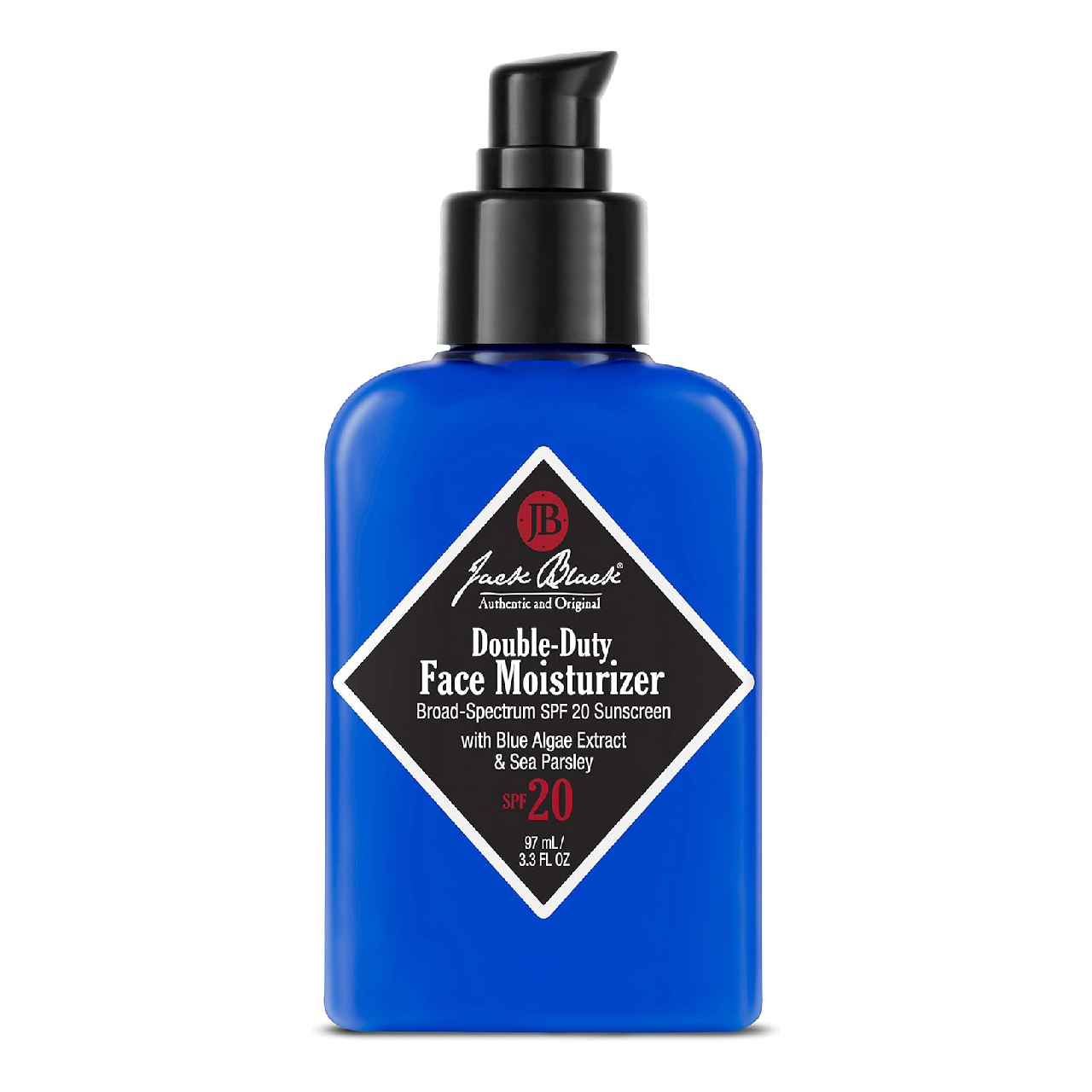 Jack Black Double-Duty Face Moisturizer SPF 20 against a white background