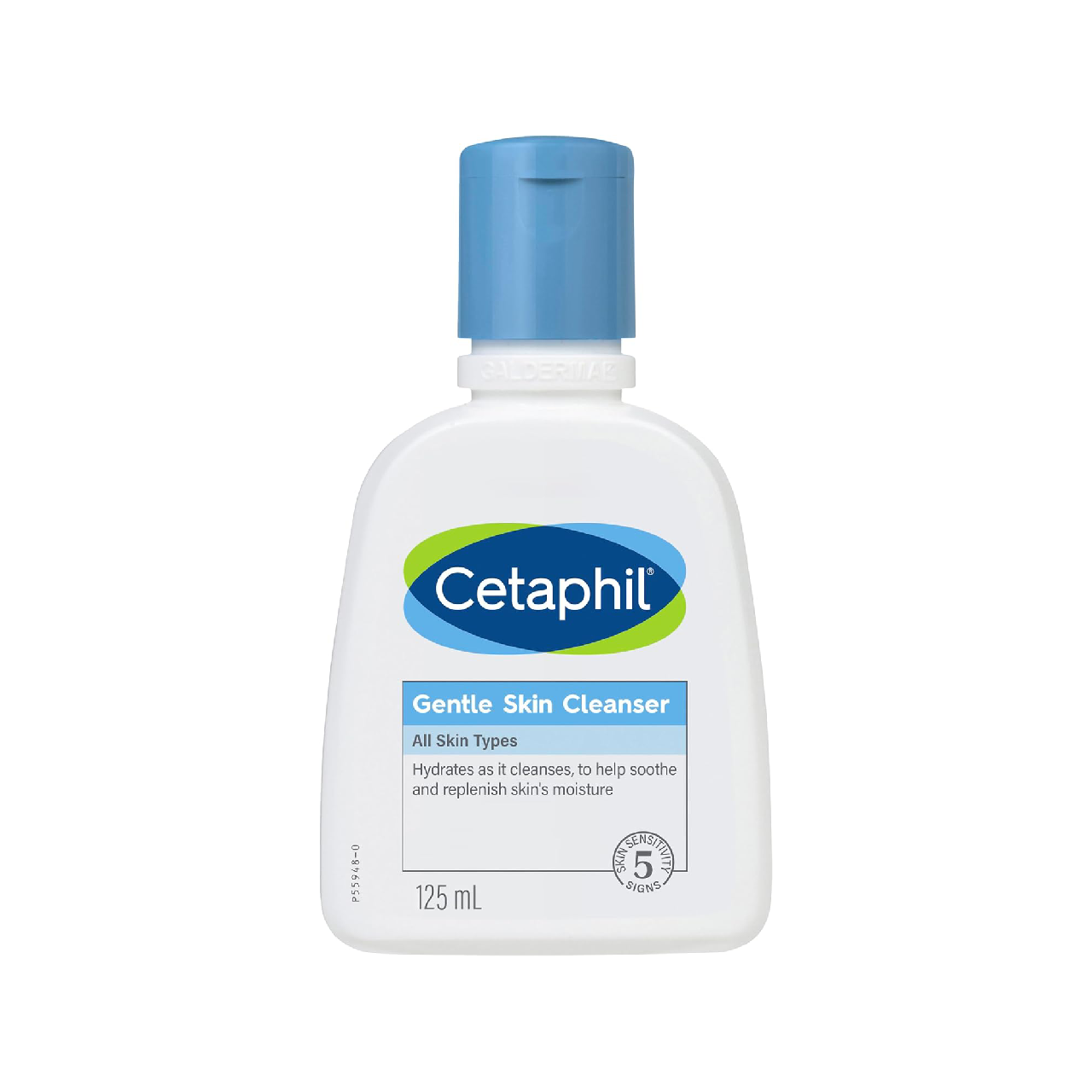 Bottle of Cetaphil Gentle Skin Cleanser against a white background