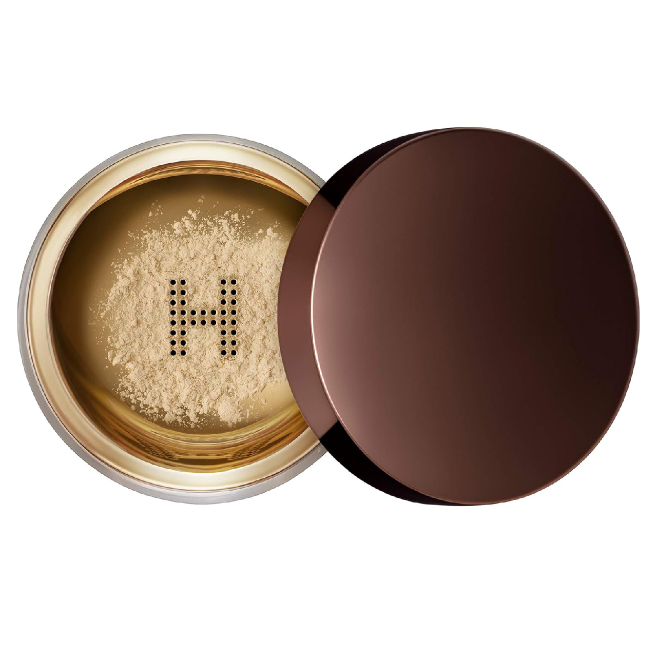 Hourglass Veil Translucent Setting Powder in an elegant container against a white background