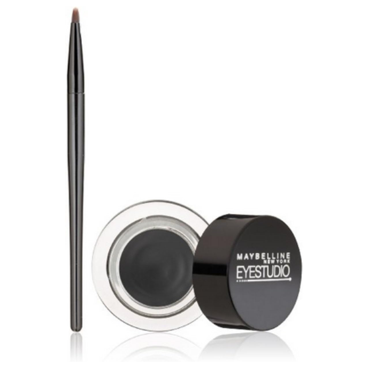 Maybelline New York Eye Studio Lasting Drama Gel Eyeliner against a white background