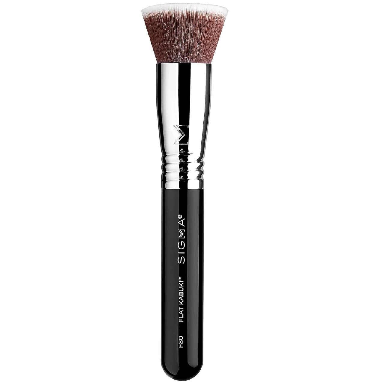 Sigma F80 Flat Kabuki Brush displayed on a white backdrop.