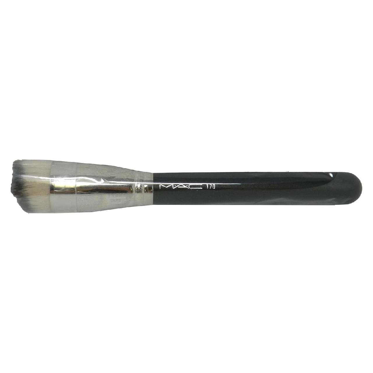 MAC 170 synthetic brush with a slanted design isolated on a white background