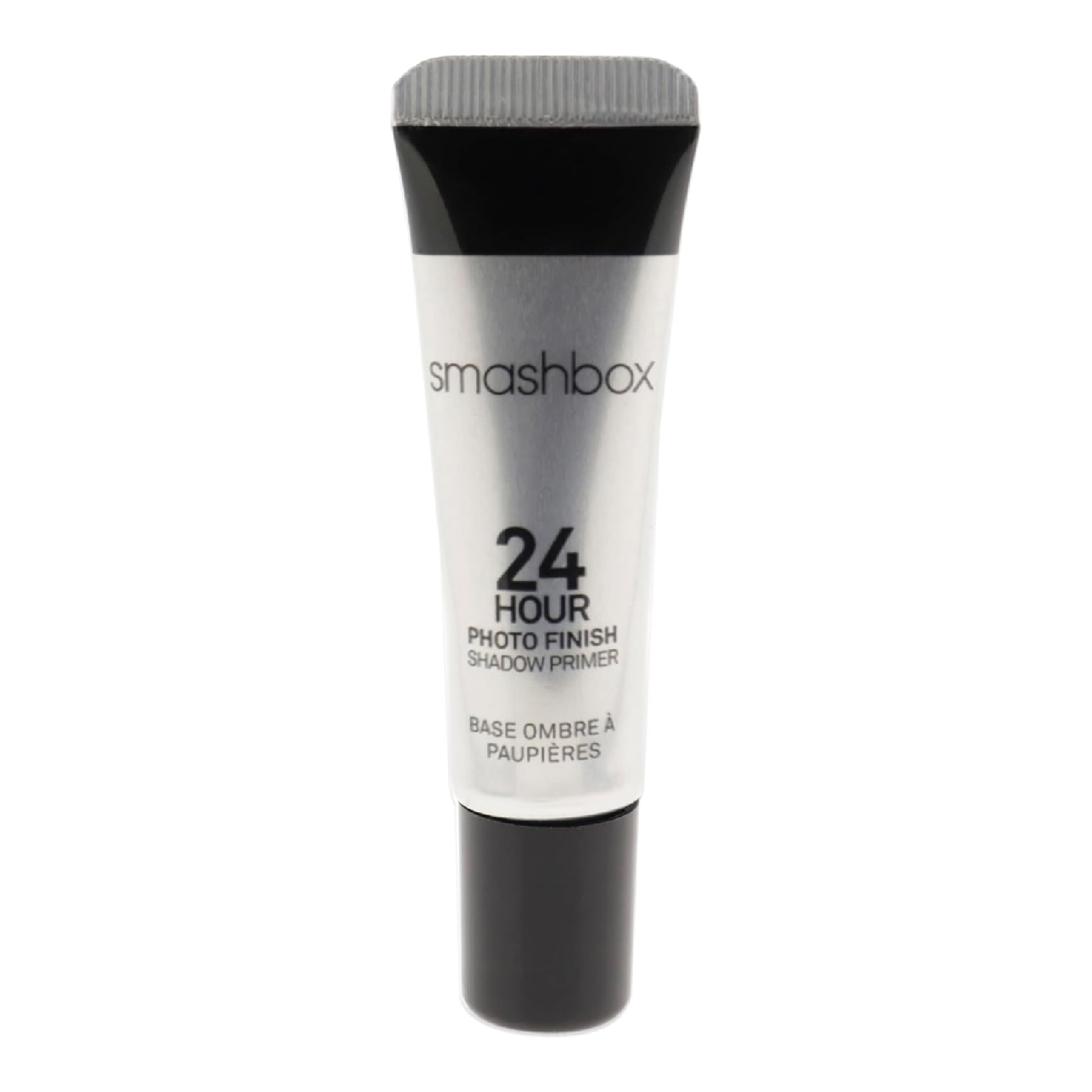 Smashbox 24 Hour Photo Finish Shadow Primer tube placed on a clean white background